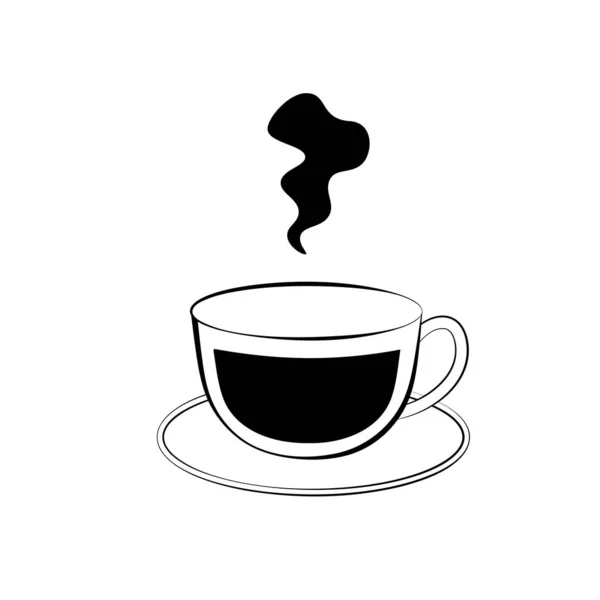 Kaffeetasse Frische Kaffeetasse Vektor Illustration — Stockvektor