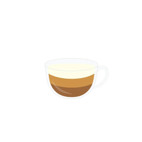 Coffee Cup Fresh Coffee Cup Vector Illustration — Stockvektor