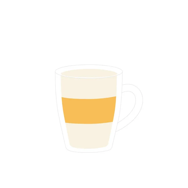 Чашка Кави Свіжа Чашка Кави Векторні Ілюстрації — стоковий вектор