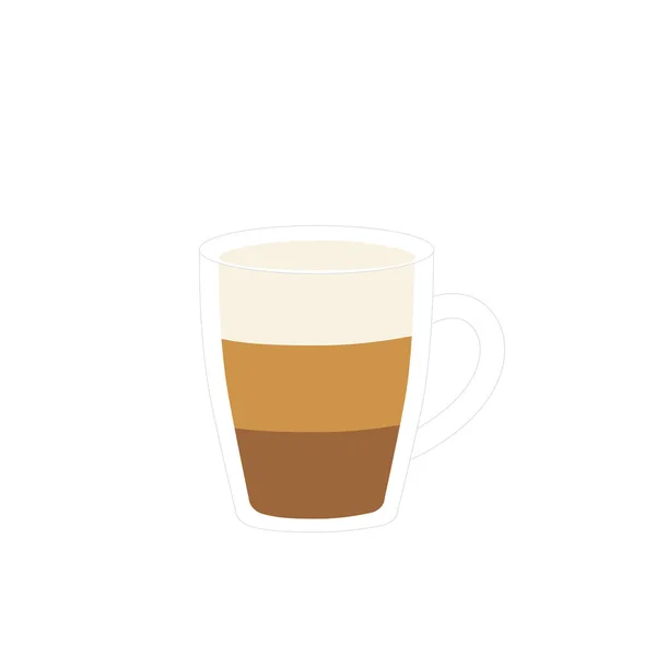 Coffee Cup Fresh Coffee Cup Vector Illustration — Stockvektor