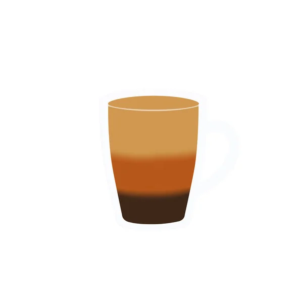 Coffee Cup Fresh Coffee Cup Vector Illustration — Stockvektor