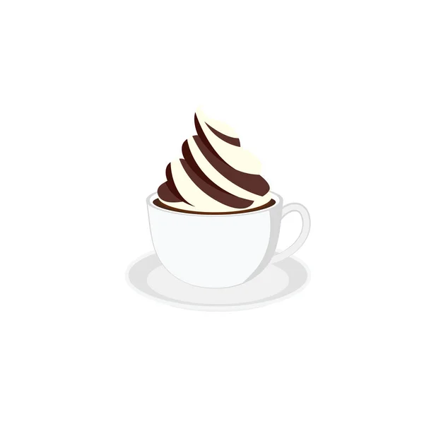 Coffee Cup Fresh Coffee Cup Vector Illustration — 图库矢量图片