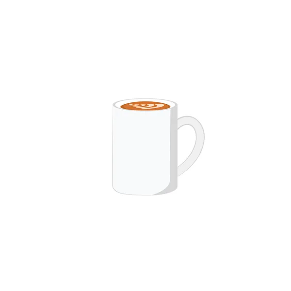 Kahve Fincanı Taze Kahve Fincanı Çizimi — Stok Vektör