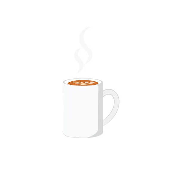 Coffee Cup Fresh Coffee Cup Vector Illustration — 스톡 벡터