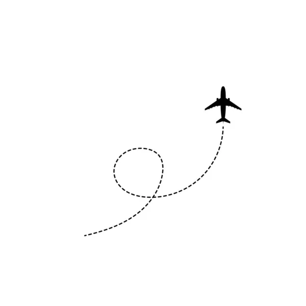 Voyages Internationaux Par Avion Passagers Transport Par Avion — Image vectorielle