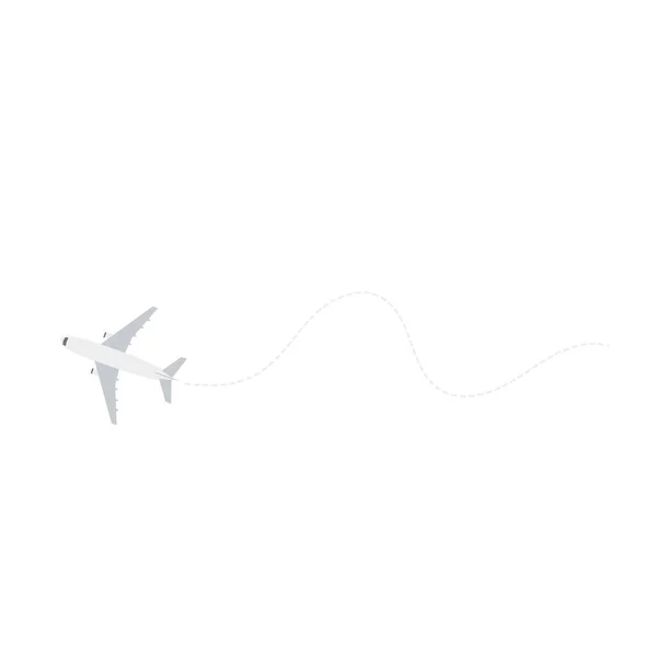 International Travel Passenger Plane Shipping Plane — Image vectorielle