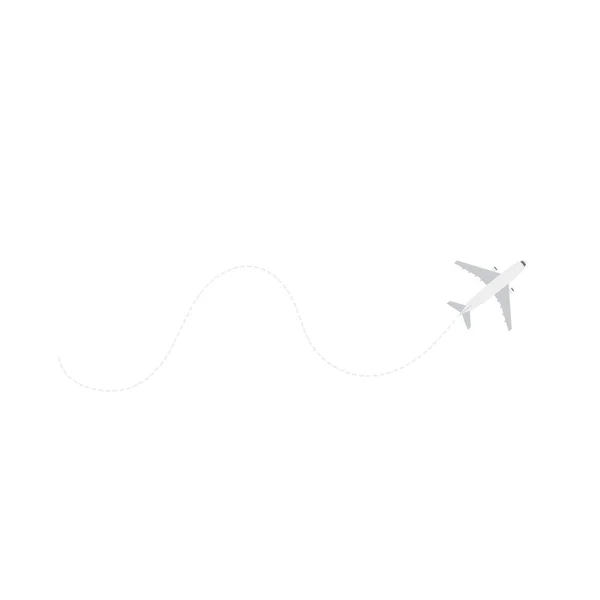 International Travel Passenger Plane Shipping Plane — Image vectorielle