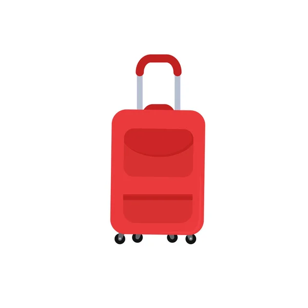 Valises Bagages Pour Voyage Aventure — Image vectorielle