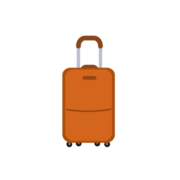 Utazáshoz Kalandozáshoz Használt Bőröndök Vagy Poggyász — Stock Vector