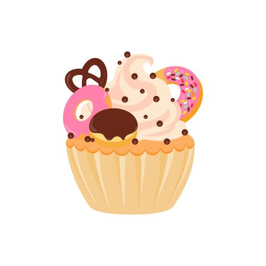 Parti kekleri Pastalar, doğum günü partileri, çeşitli tatlardan kekler, çikolata, limon, yabanmersini, vanilya, süt, karışık meyveli kekler