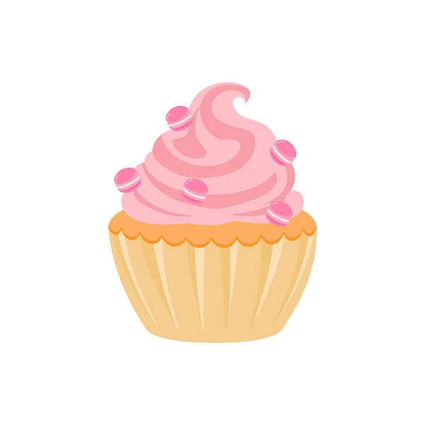 Party Cupcakes Tartsa Sütemények Születésnapi Partik Cupcakes Különböző Ízek Csokoládé — Stock Vector