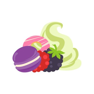 Parti kekleri Pastalar, doğum günü partileri, çeşitli tatlardan kekler, çikolata, limon, yabanmersini, vanilya, süt, karışık meyveli kekler