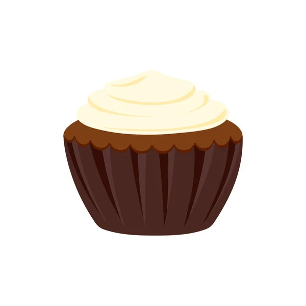 Πάρτυ Cupcakes Κρατήστε Κέικ Πάρτι Γενεθλίων Cupcakes Διαφόρων Γεύσεων Σοκολάτα — Διανυσματικό Αρχείο