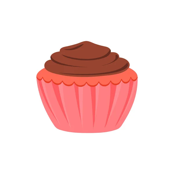Cupcakes Fête Gardez Gâteaux Fêtes Anniversaire Cupcakes Différentes Saveurs Chocolat — Image vectorielle