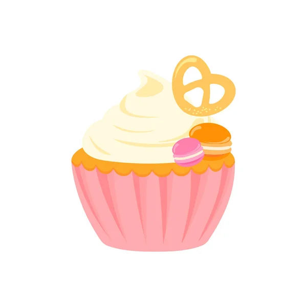 Party Cupcakes Uchovat Dorty Narozeninové Oslavy Cupcakes Různých Chutí Čokoláda — Stockový vektor