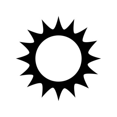 Parlayan güneş, küresel güneş ikonu, karikatür metin çerçevesi, çeşitli dairesel konuşma baloncukları, sohbet