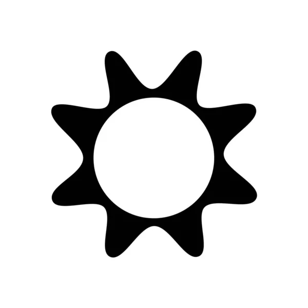 輝く太陽 球状の太陽のアイコン 漫画のテキストフレーム 様々な円形のスピーチバブル — ストックベクタ