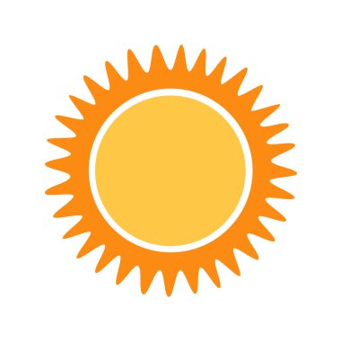 Parlayan güneş, küresel güneş ikonu, karikatür metin çerçevesi, çeşitli dairesel konuşma baloncukları, sohbet