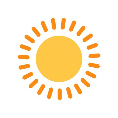 Parlayan güneş, küresel güneş ikonu, karikatür metin çerçevesi, çeşitli dairesel konuşma baloncukları, sohbet