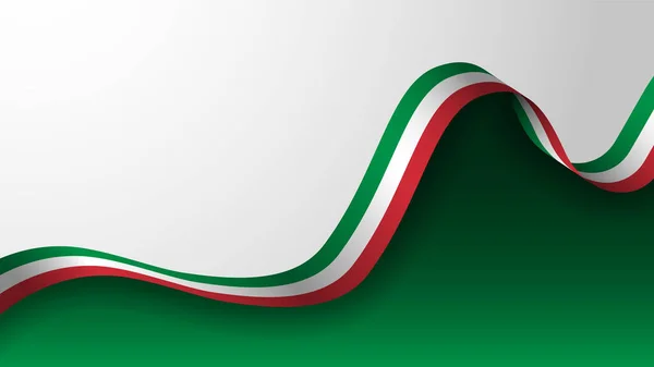 Eps10 Wektor Patriotyczne Tło Kolorami Flagi Włoskiej Element Wpływu Wykorzystanie — Wektor stockowy