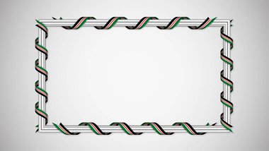 BAE bayrak renklerine sahip EPS10 Vatansever arka planı. Kullanmak istediğiniz etki için bir unsur.