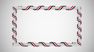 Mısır bayrağı renginde EPS10 Vatansever Geçmişi. Kullanmak istediğiniz etki için bir unsur.