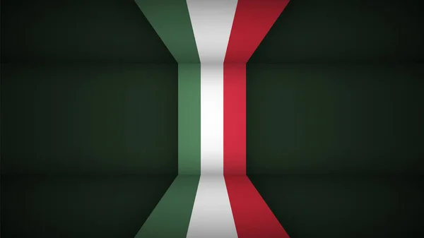 Eps10 Vector Patriotic Background Кольорами Прапора Угорщини Елемент Впливу Використання — стоковий вектор