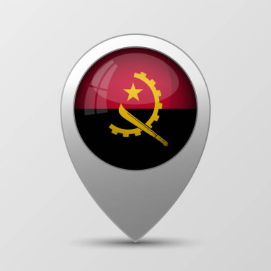 Angola bayrak renklerine sahip EPS10 Vatansever Geçmişi. Kullanmak istediğiniz etki için bir unsur.