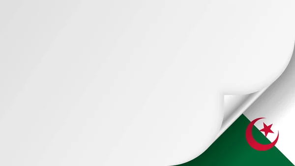Eps10 Vector Patriótico Fundo Com Cores Bandeira Argélia Elemento Impacto —  Vetores de Stock