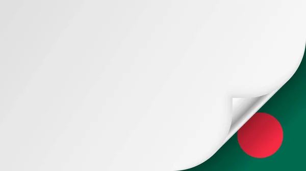 Eps10 Vektor Hazafias Háttér Bangladesi Zászló Színekkel Befolyásoló Elem Használatához — Stock Vector