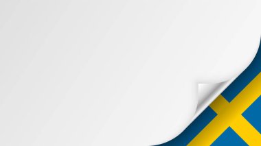 İsveç bayraklı EPS10 Vatansever geçmişi. Kullanmak istediğiniz etki için bir unsur.