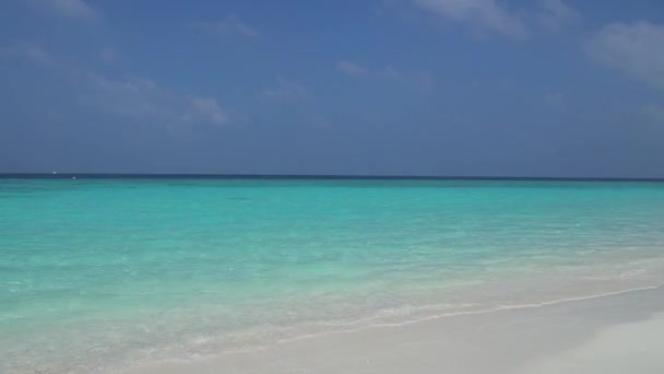 Close Beautiful Tropical Beach Impressive Image Any Use — Stock Video