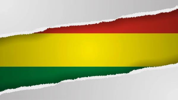Eps10 Wektor Patriotyczne Tło Kolorami Flagi Boliwii Element Wpływu Wykorzystanie — Wektor stockowy