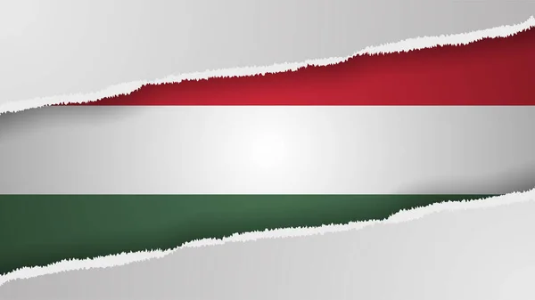 Eps10匈牙利国旗颜色的矢量爱国背景 一个你想利用的影响因素 — 图库矢量图片