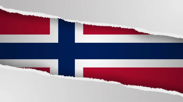 Eps10 Vektorové Patriotické Pozadí Barvami Vlajky Norska Prvek Dopadu Pro — Stockový vektor
