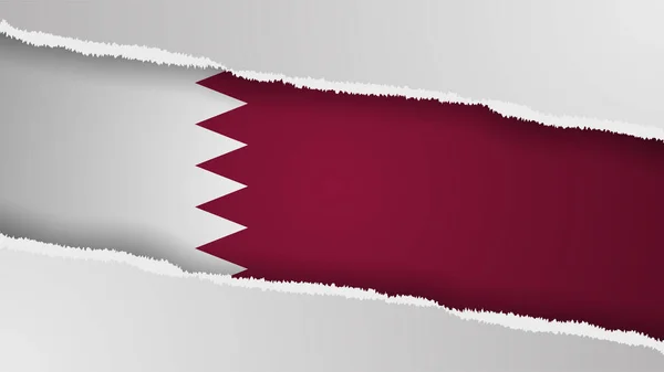 Eps10 Latar Belakang Patriotik Dengan Warna Bendera Qatar Sebuah Elemen - Stok Vektor
