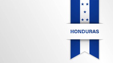 Honduras bayrak renklerine sahip EPS10 Vatansever Geçmişi. Kullanmak istediğiniz etki için bir unsur.
