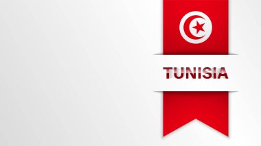 Tunus bayrak renklerine sahip EPS10 Vatansever Geçmişi. Kullanmak istediğiniz etki için bir unsur.