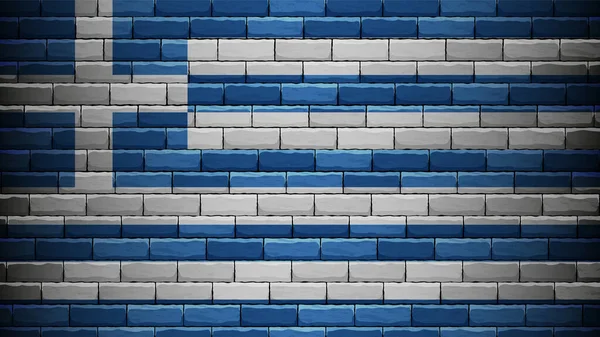 Eps10 Vector Patriotischer Hintergrund Mit Den Farben Der Griechischen Flagge — Stockvektor