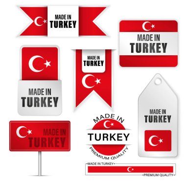 Türkiye grafik ve etiketlerinde üretilmiştir. Kullanmak istediğiniz etki için bazı elementler.