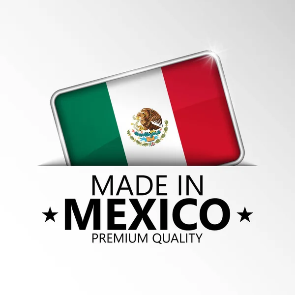 Made Mexico Graphic Label Element Impact Use You Want Make — Stockvektor