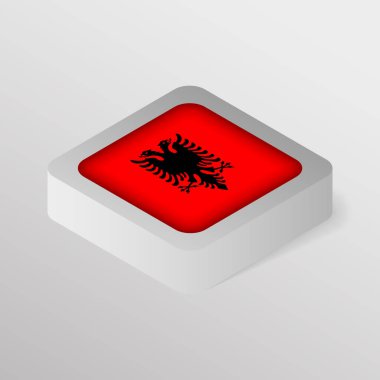 Arnavutluk bayrağıyla EPS10 Vector Vatansever kalkanı. Kullanmak istediğiniz etki için bir unsur.