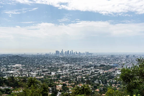 Kaliforniya Daki Los Angeles Gözlemevinden Havadan Görünüşü — Stok fotoğraf