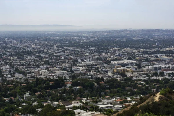 Vista Aérea Los Angeles Califórnia Vista Observatório — Fotografia de Stock