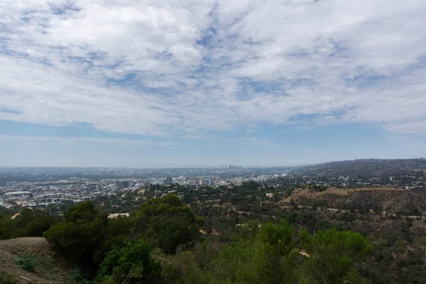 Vue Aérienne Los Angeles Californie Vue Observatoire — Photo