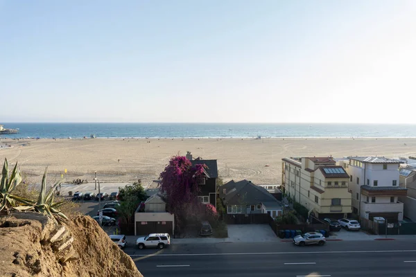 Santa Monica Usa August 2021 View Venice Beach Houses Street — Stock Photo, Image