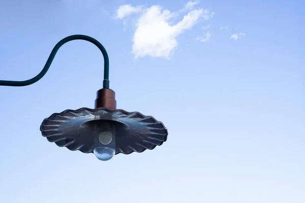 Vintage Looking Street Lamp Low Angle Seen Sky Background — Photo