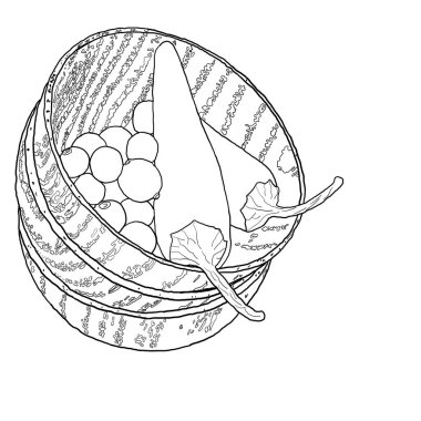 Beyaz arkaplanda resmedilmiş baharatlı biber.