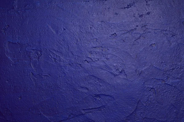 Ciemnoniebieski Abstrakcyjny Stucco Tło — Zdjęcie stockowe