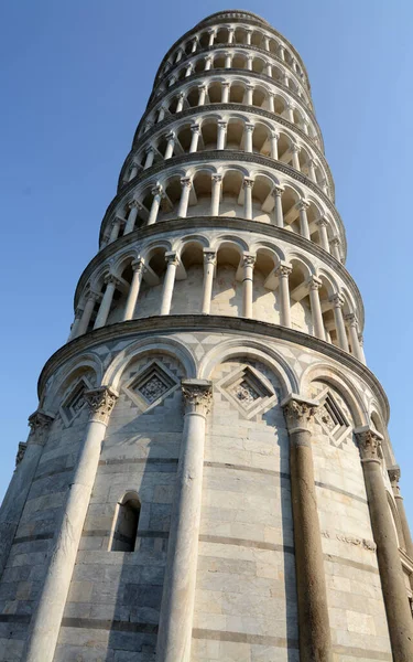 Tower Pisa Bell Tower Cathedral Santa Maria Assunta Famous Piazza — ストック写真